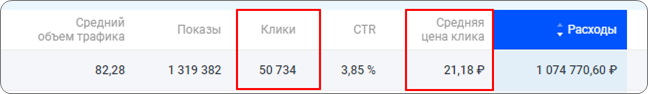 Статистика по рекламной кампании за 2024г.